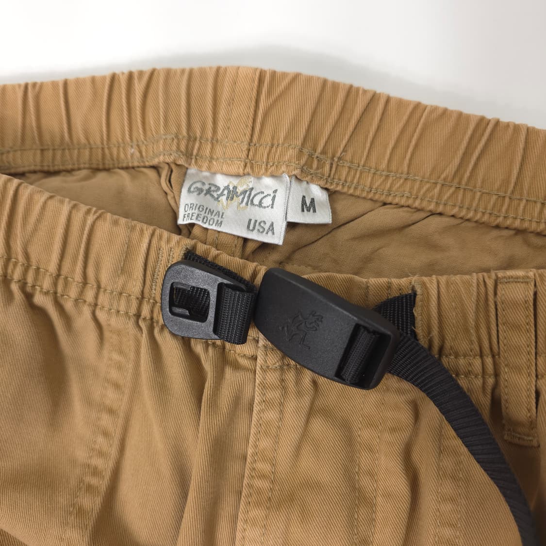 그라미치 루즈테이퍼드 코튼팬츠 카멜브라운 (M) 상품이미지3