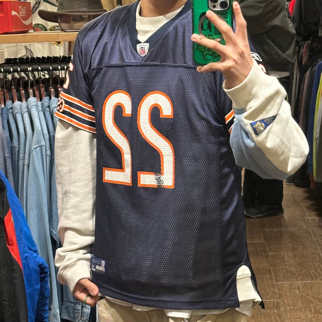[HI] 리복 NFL 져지 네이비 상품이미지3