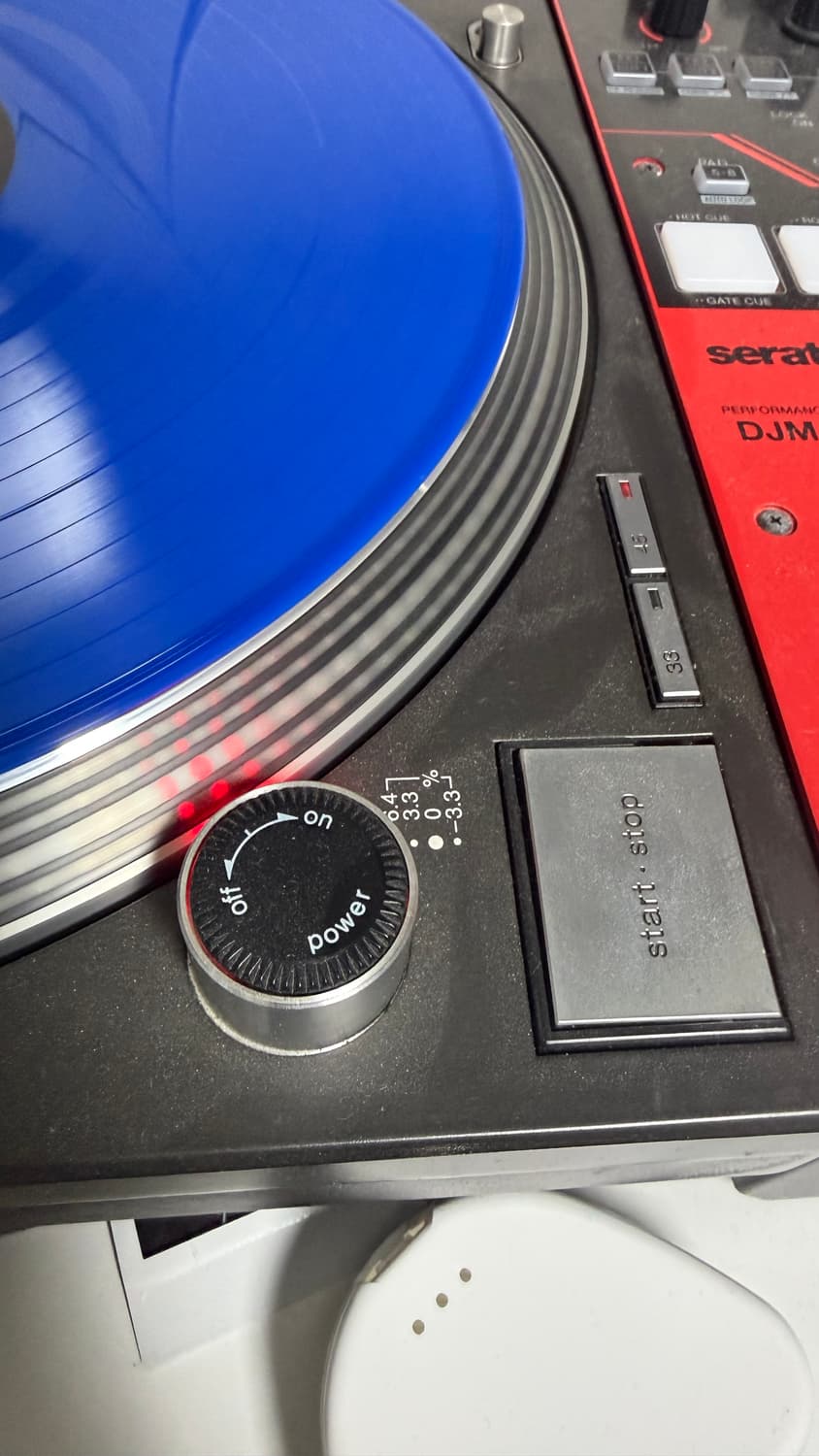 Technics SL1200 MK5 블랙 2대 한조 상품이미지4