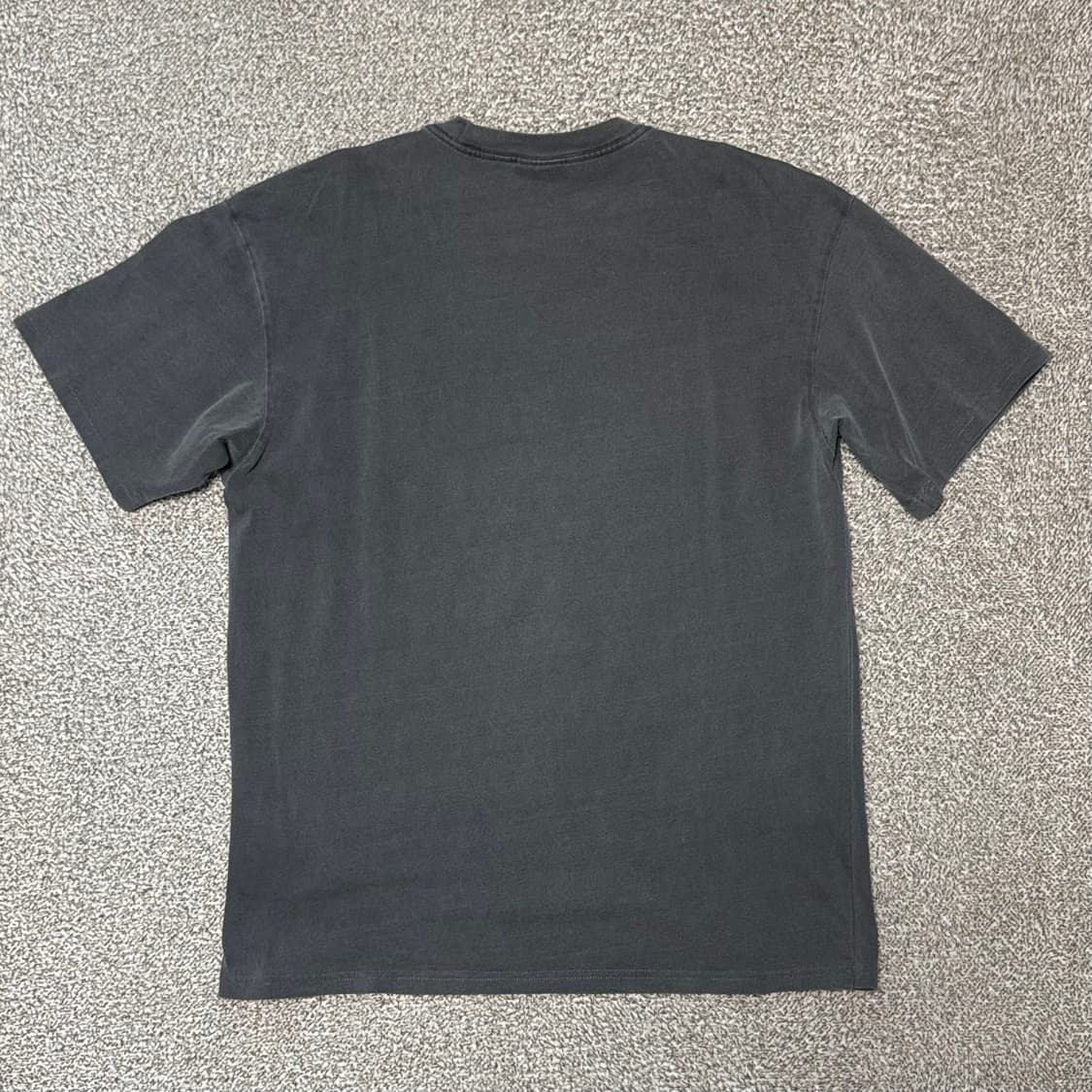 [L] 칼하트 윕 더스터 스크립트 반팔 차콜 상품이미지2