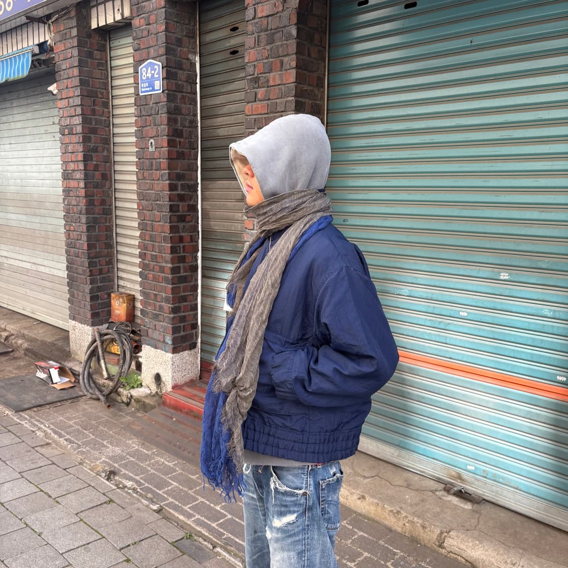 Hai sporting gear 하이 스포팅기어 이세이미야케 자켓 상품이미지2
