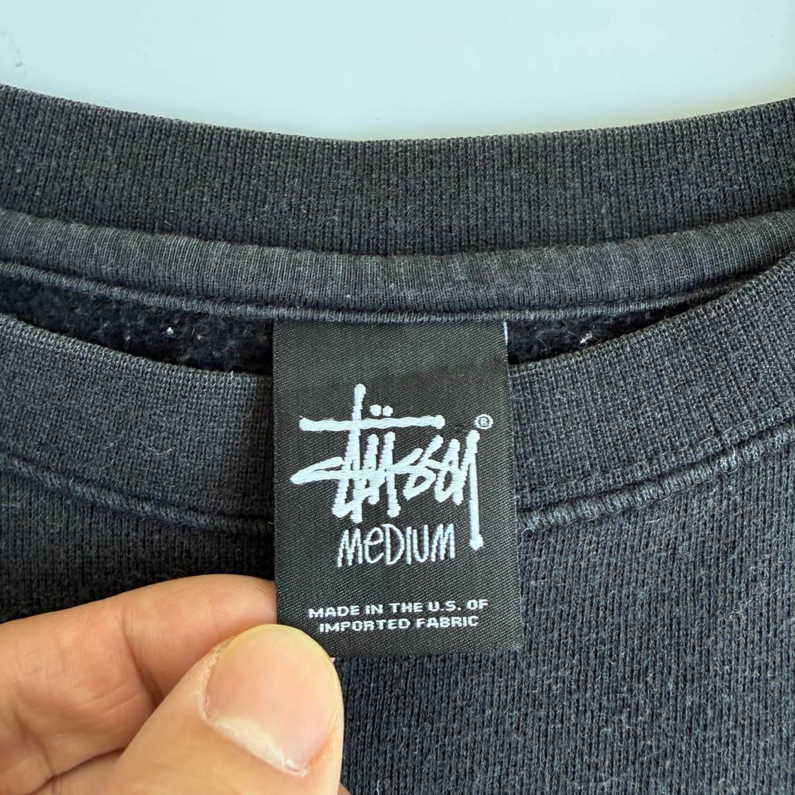 Stussy 스투시 00‘s c스탁로고 맨투맨 상품이미지4