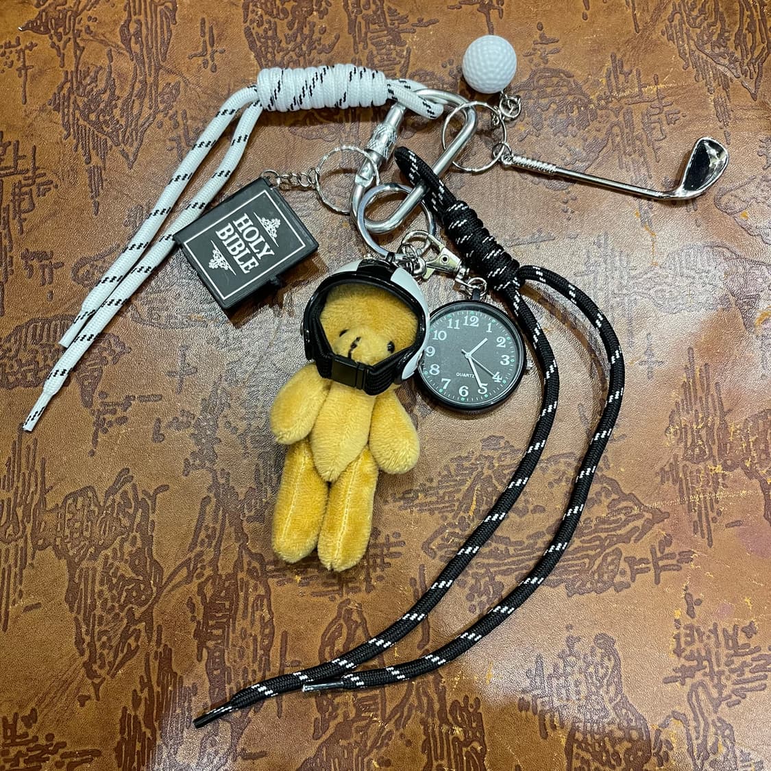 레트로 빈티지 아메리칸 키링 상품이미지1