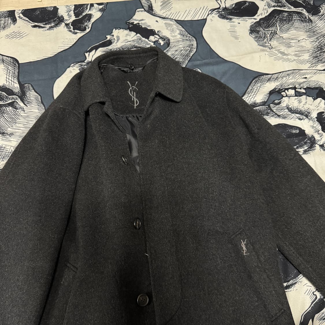 입생로랑 캐시미어 울코트 100 L사이즈  상품이미지3