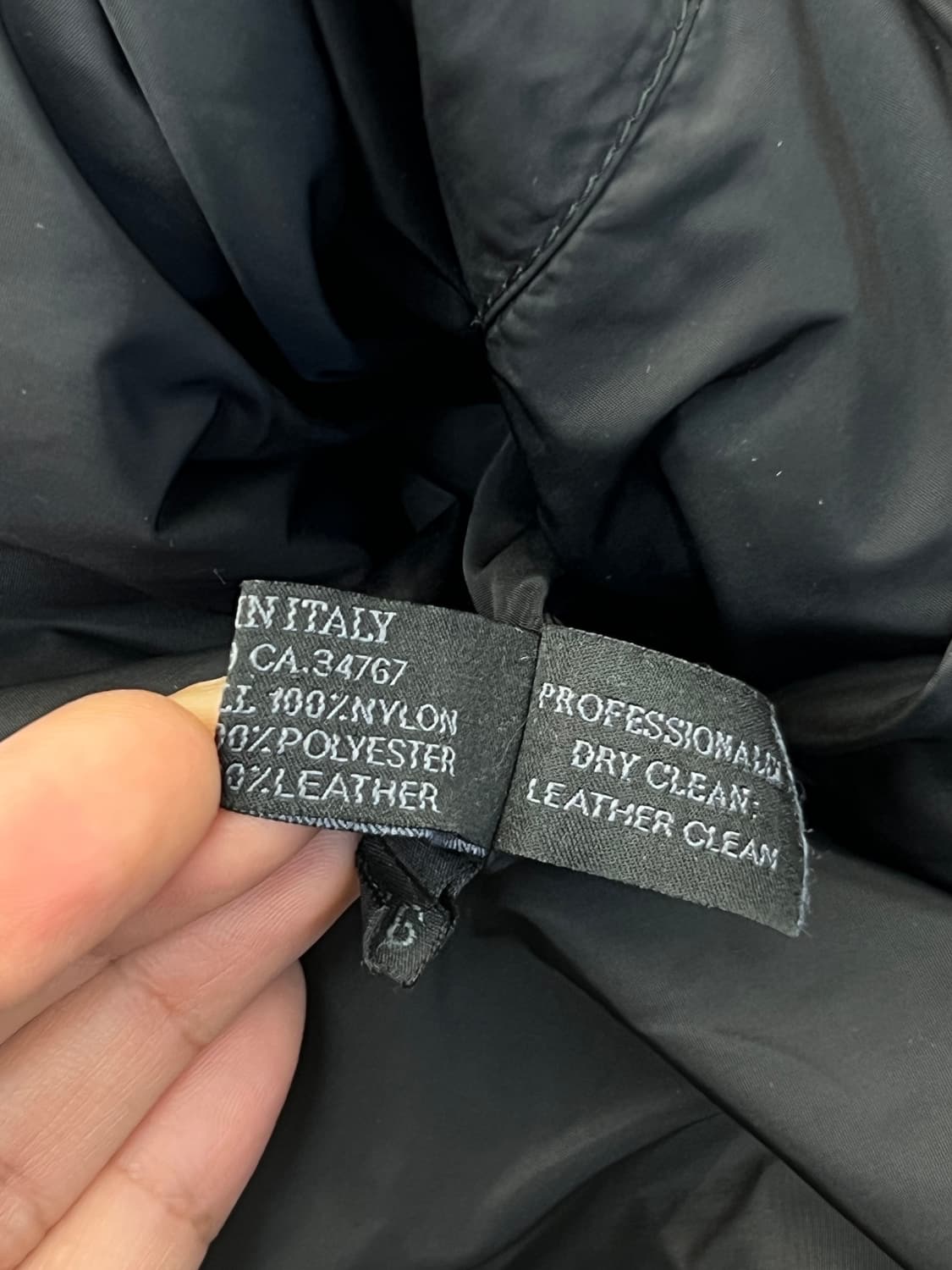 프라다 99FW 나일론 후드 더플 코트 상품이미지7