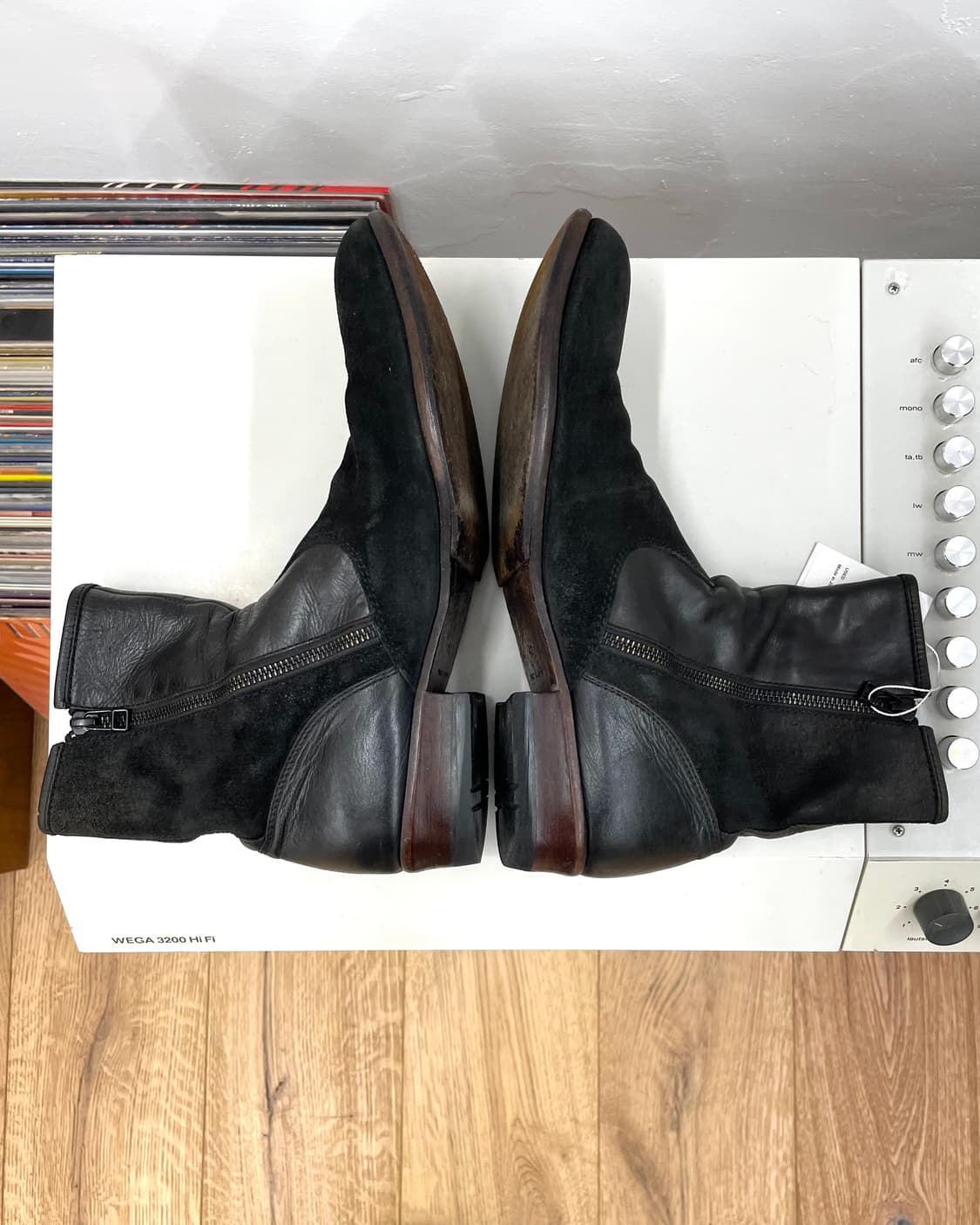 [270] Made in Japan 스웨이드 레더 부츠 상품이미지4