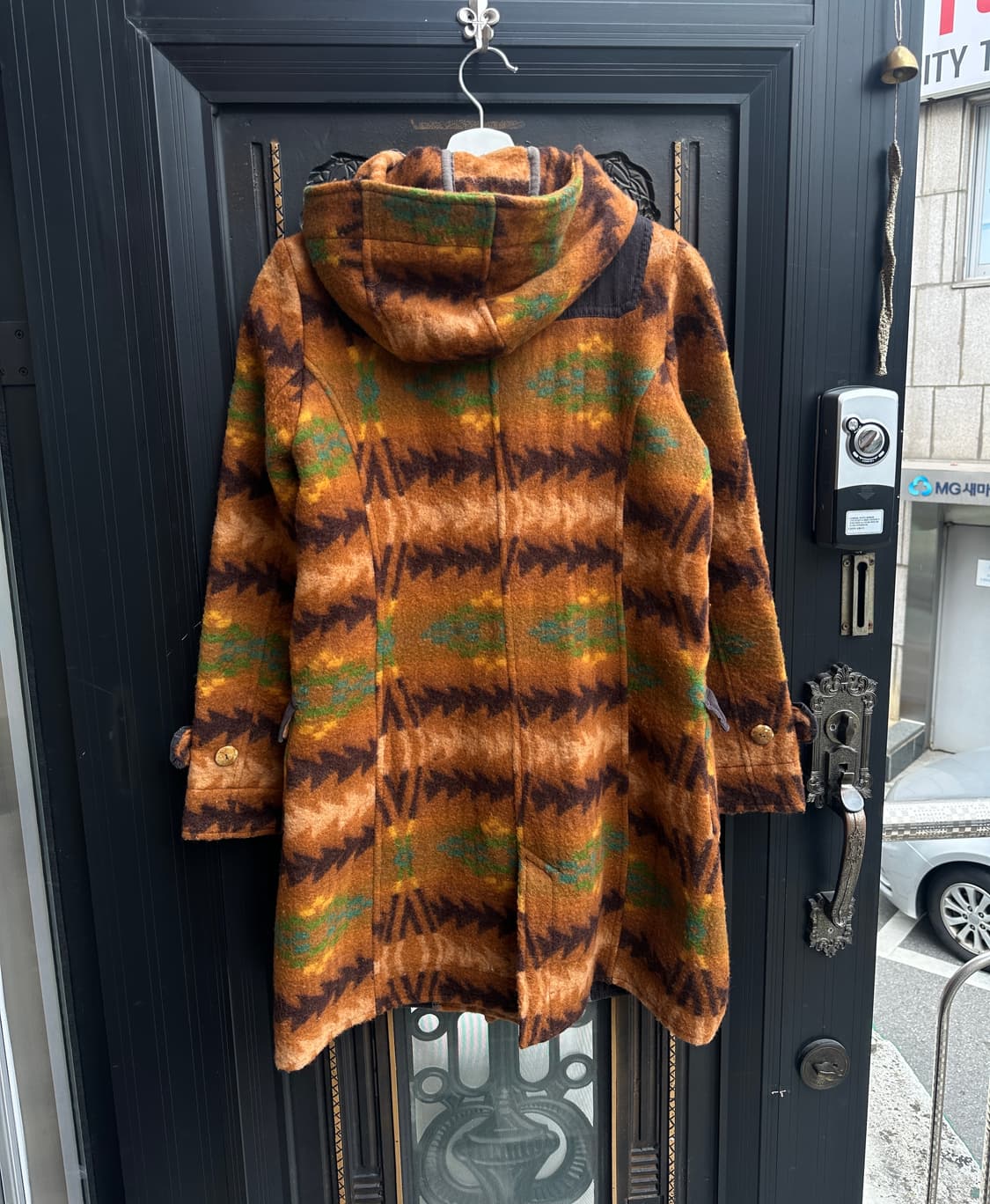 amina 후드 떡볶이 코트 상품이미지4