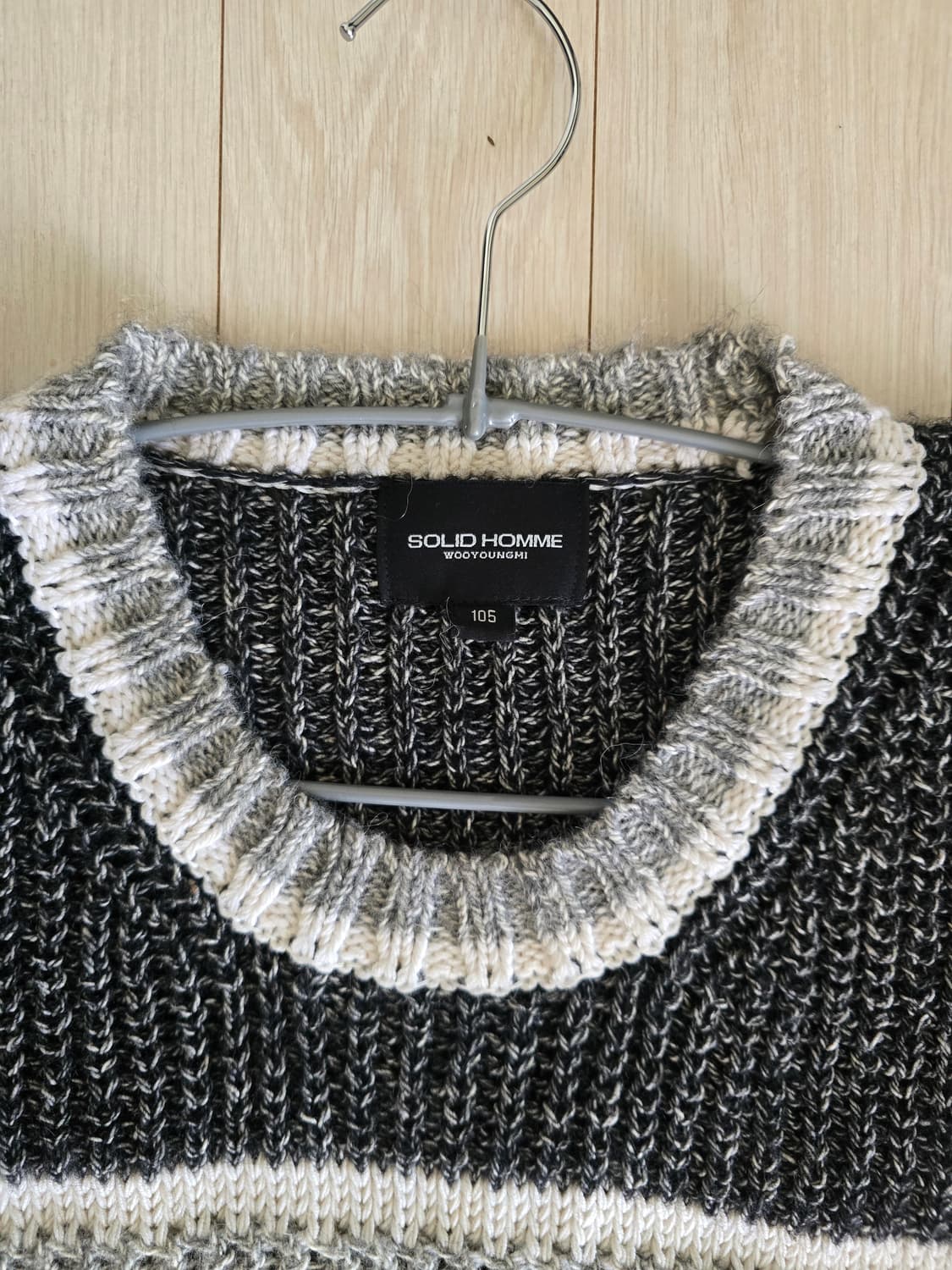 솔리드옴므 우영미 니트105 상품이미지6