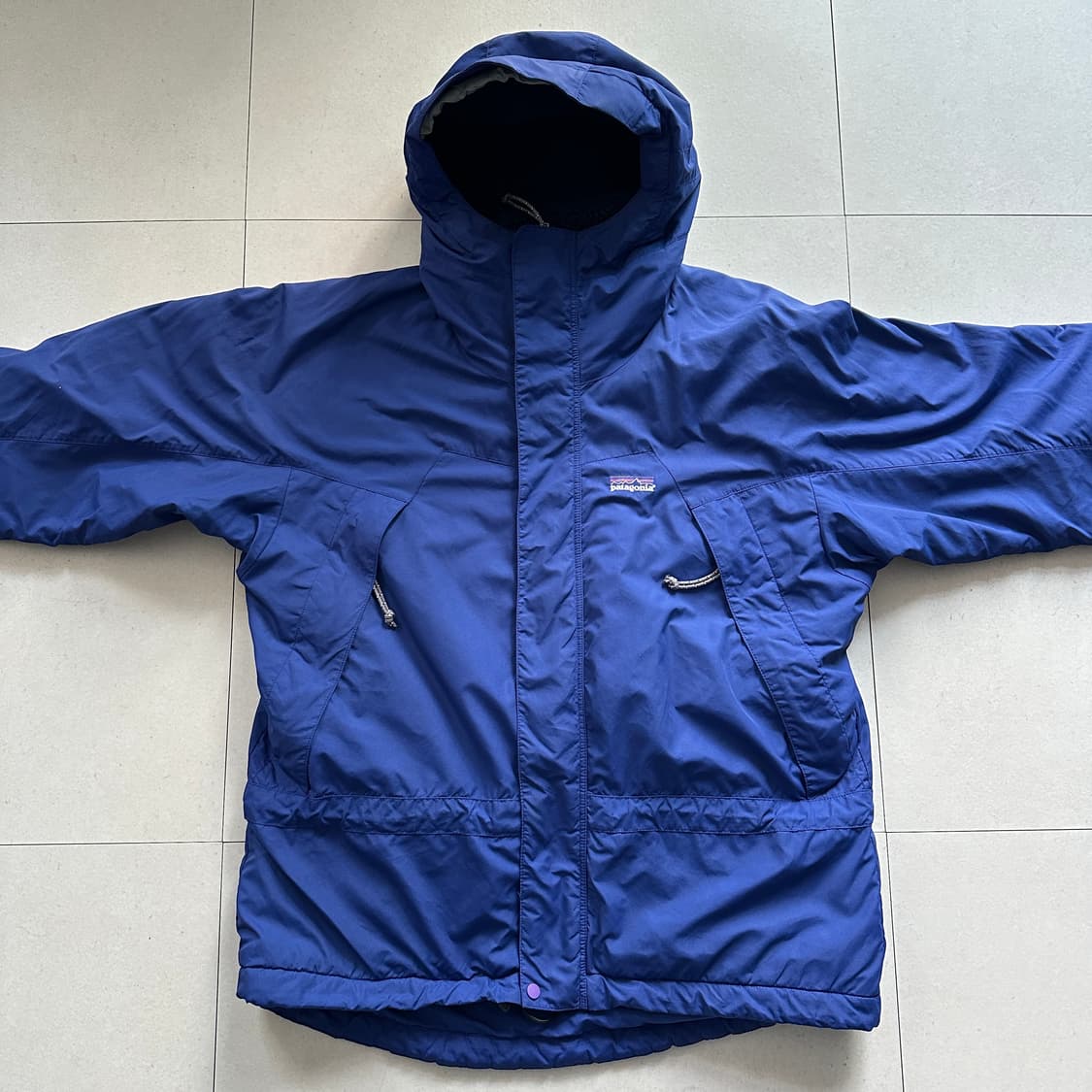 2001 파타고니아 인퍼노 자켓 블루 딥파일 안감  상품이미지2