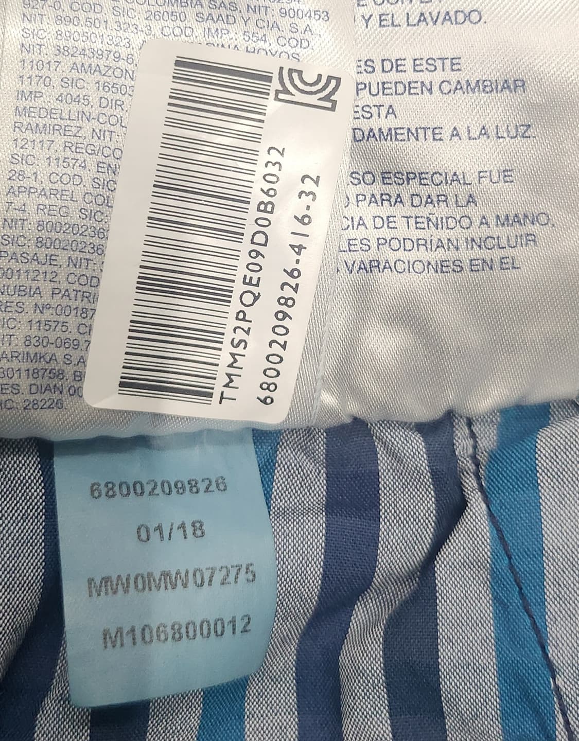 타미힐피거 네이비 하프팬츠 (29-31) 상품이미지3