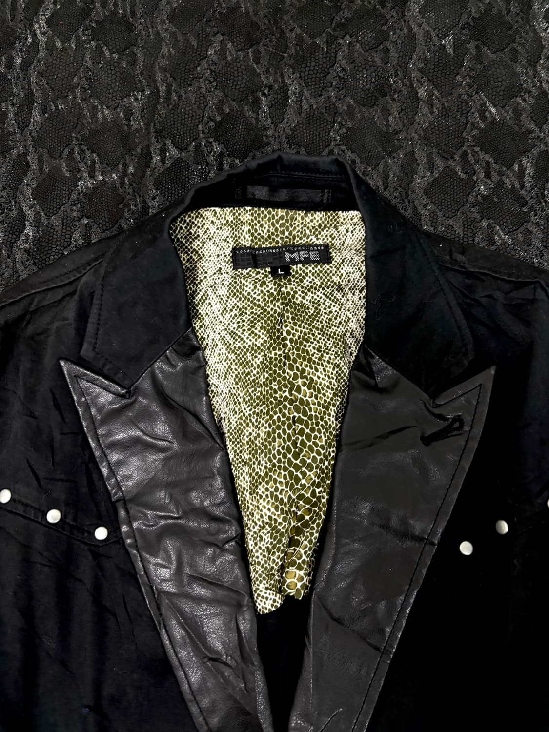 “MFE” 00’s V-KEI Rare Design python&Leat 상품이미지5