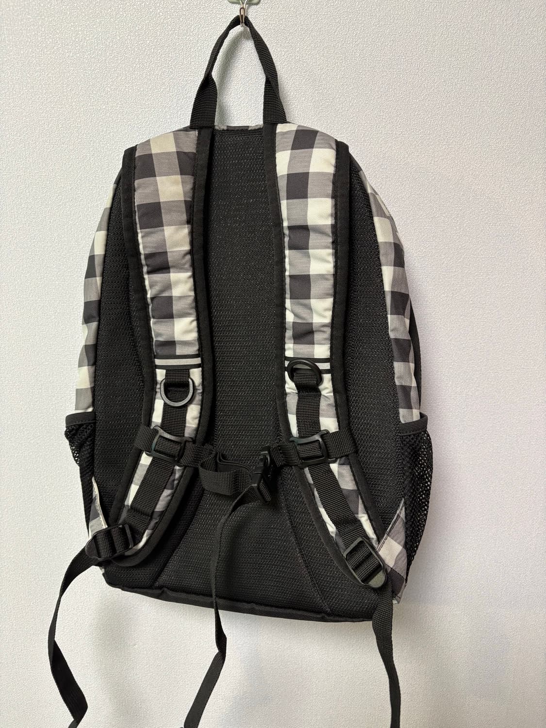 콜맨 체크 백팩 일본 빈티지 모리걸 가방 배낭 상품이미지4