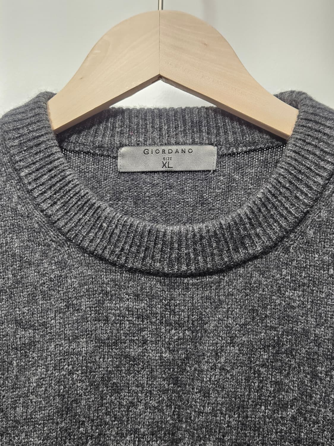 지오다노(Giordano) 울니트 차콜 그레이 XL 상품이미지2