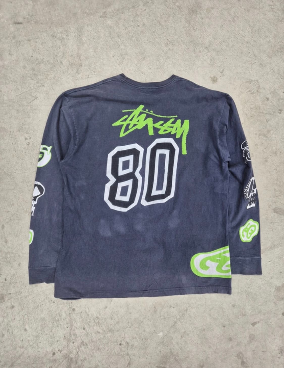 STUSSY, GRAFFITI LONG SLEEVE (F) 상품이미지10