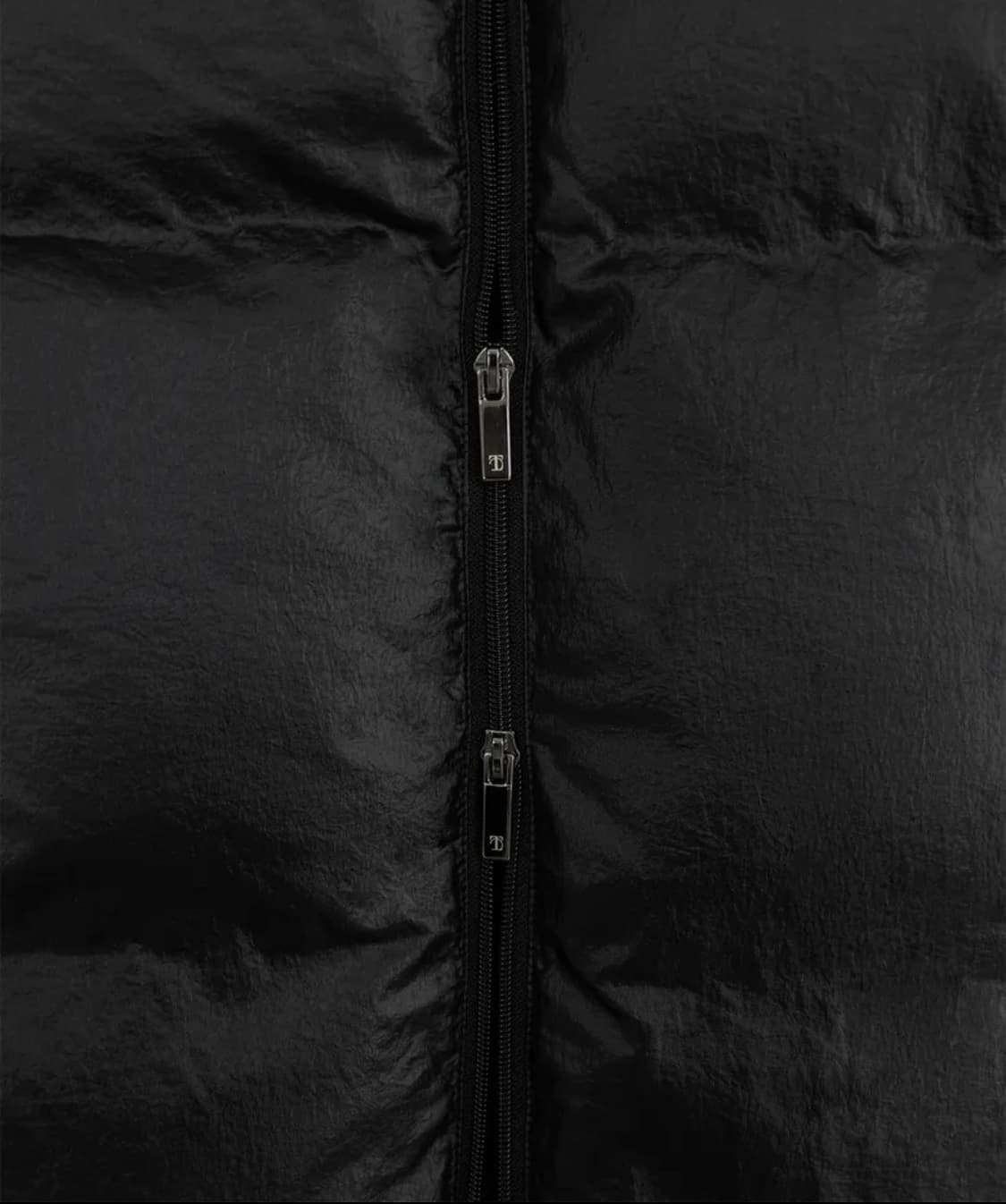 원가39)트리밍버드 나일론 2way 크롭 패딩 상품이미지8