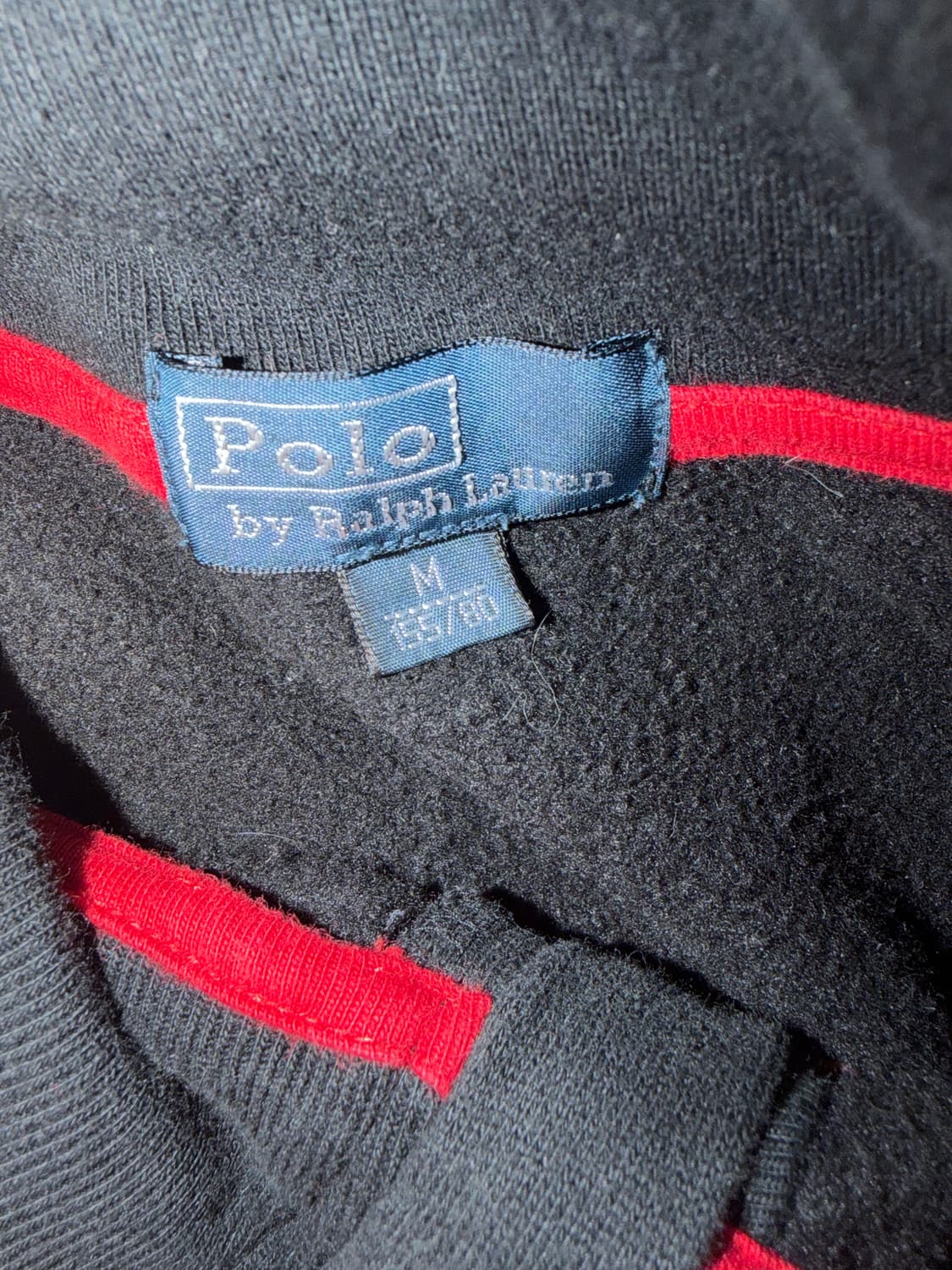 폴로 랄프로렌 빅포니 러시어 블랙 져지 집업 상품이미지2
