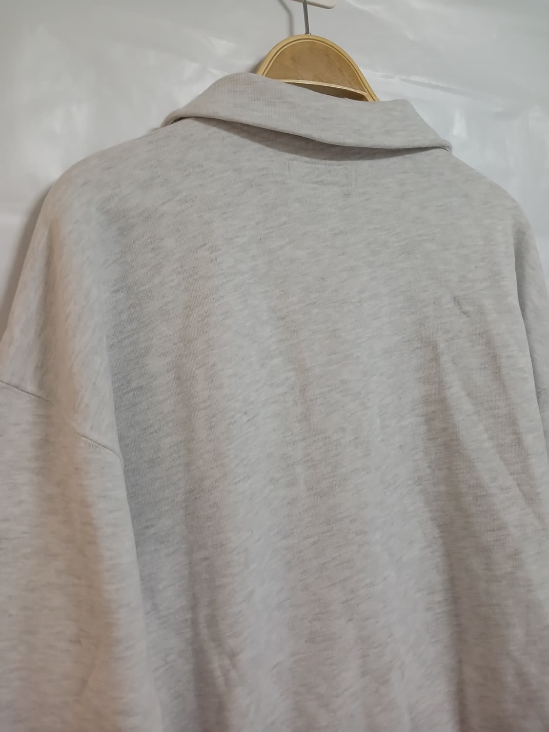 (사이즈1,90)KIRSH 키르시 체리스웻셔츠 라이트그레이 상품이미지6