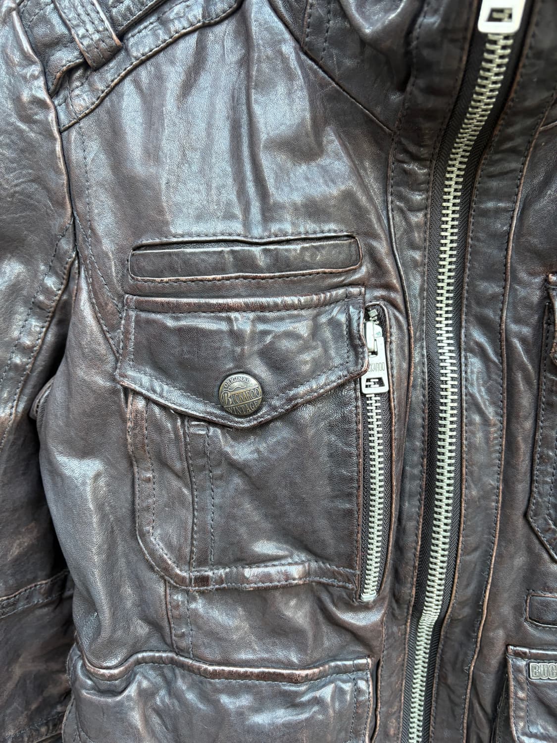 Buckaroo 양가죽 자켓 상품이미지4