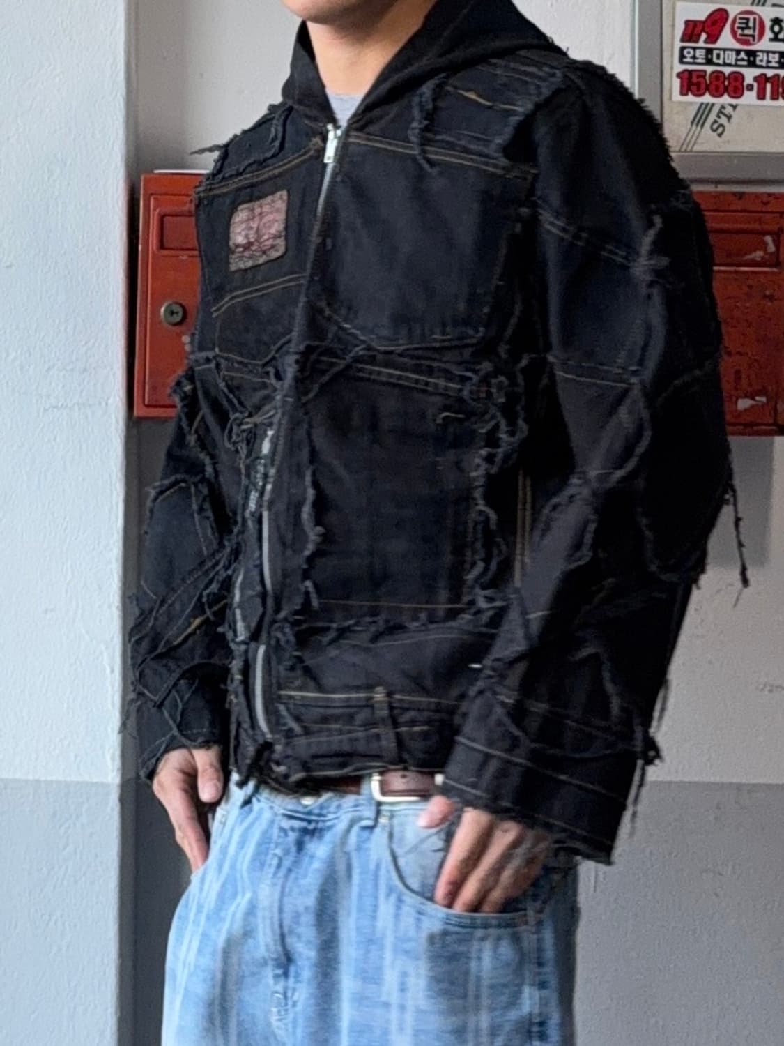 리바이스 커스텀 데님 후드 자켓 상품이미지2