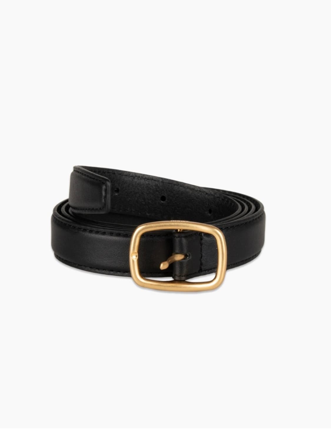 Aieul Narrow Belt_Black(Napa)  상품이미지1