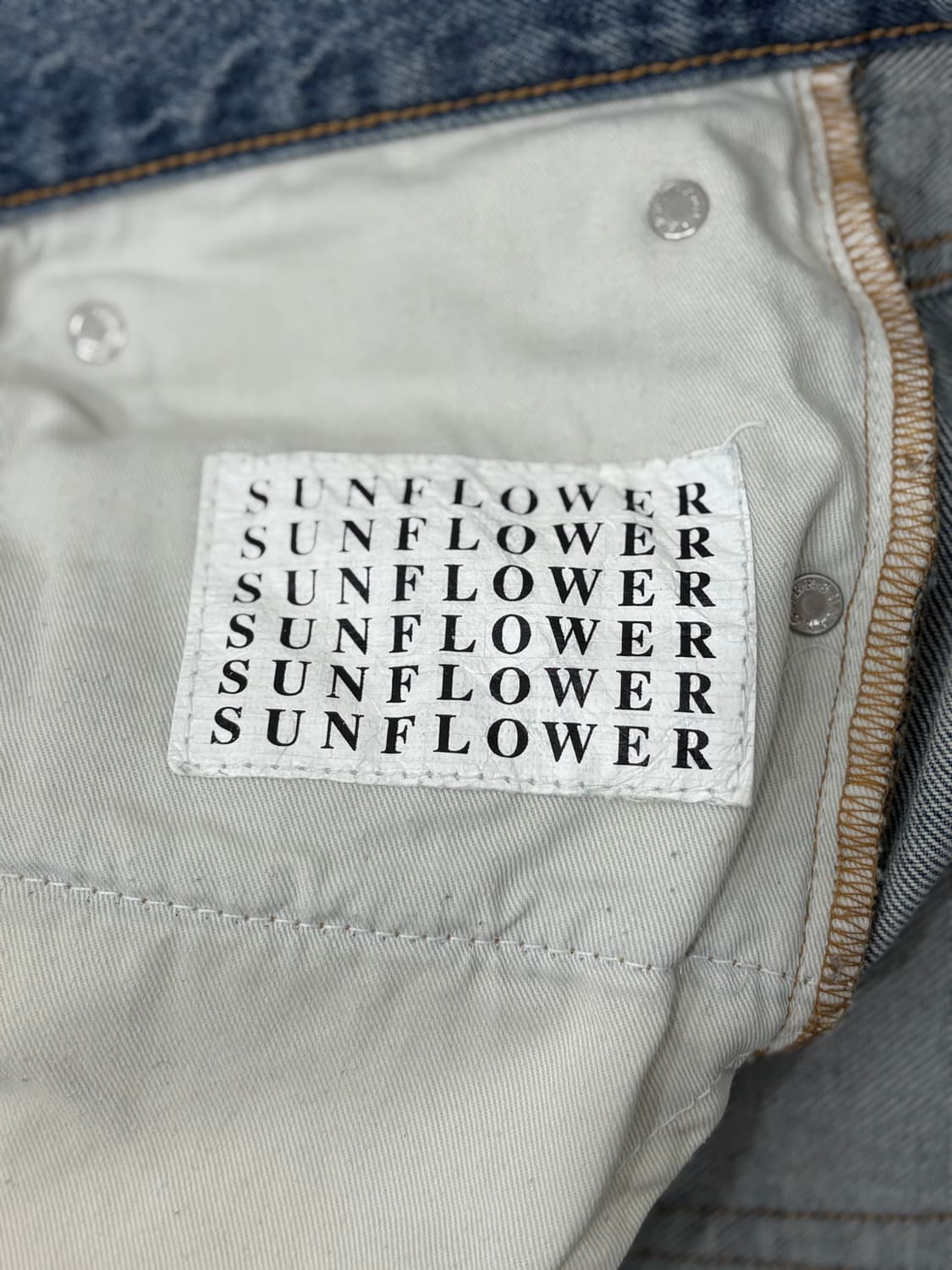 sunflower 빈티지 루즈핏 데님팬츠 36/32 상품이미지7