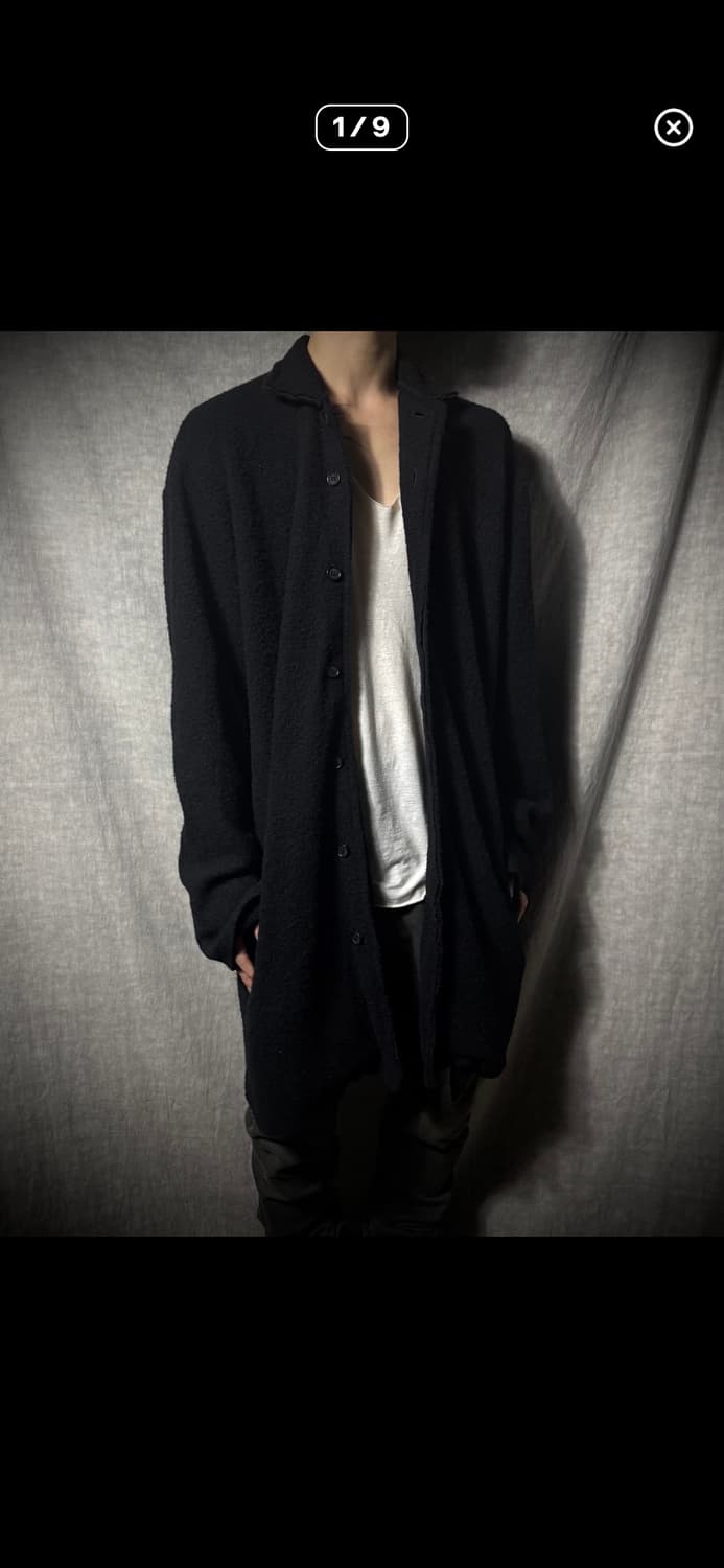 Yohji Yamamoto Pour Homme Alpaca Coat 상품이미지1
