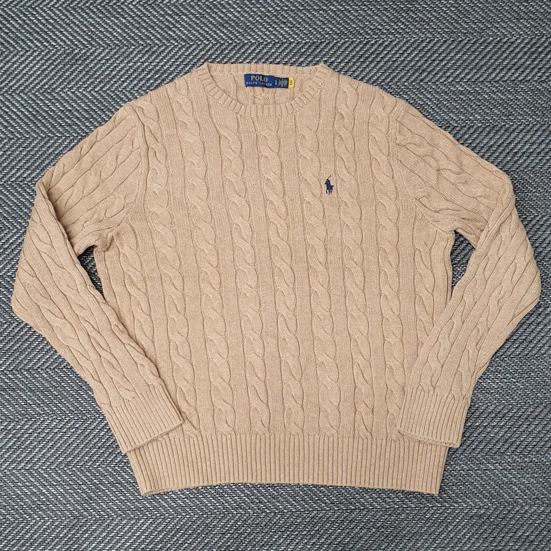 폴로 랄프로렌 케이블 긴소매 니트 남자105 상품이미지1