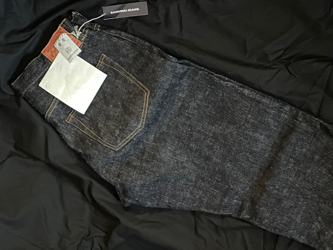 사무라이진 S3100VX 인디고 데님 34 사이즈 상품이미지3
