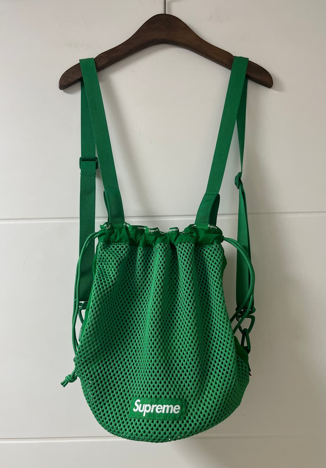 Supreme Mesh Small Backpack Green 상품이미지2
