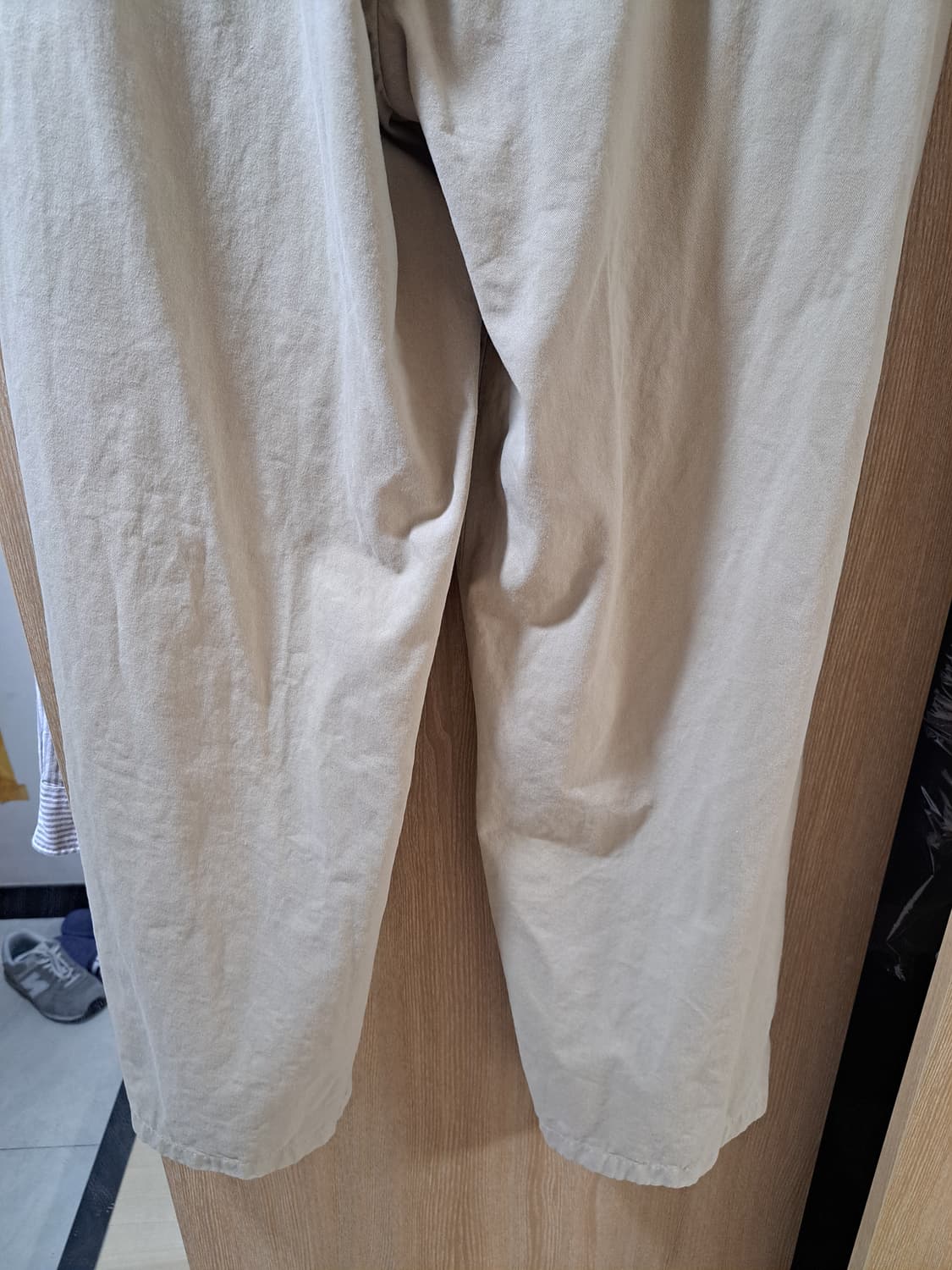 노운 와이드 치노팬츠 베이지 1사이즈 상품이미지6