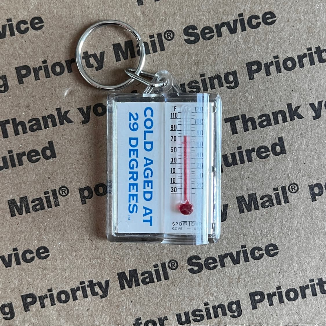 90s vtg Thermometer Keyring 상품이미지1