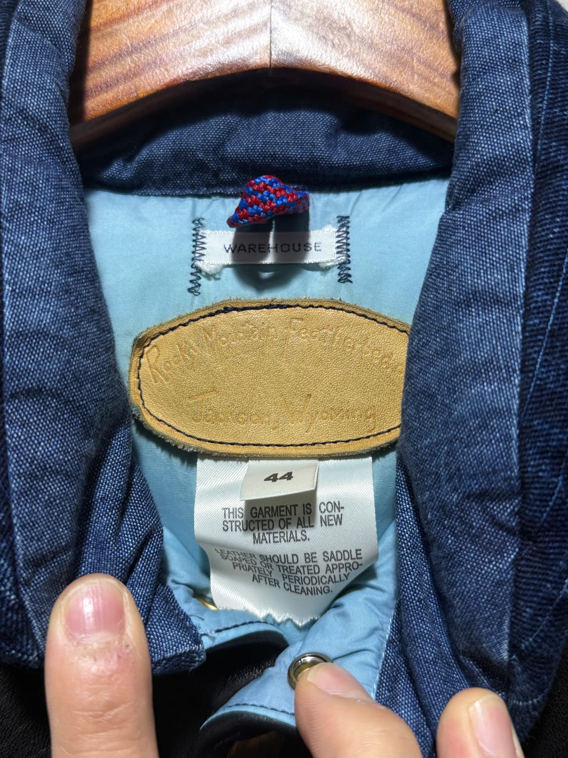 록키마운틴x웨어하우스 RMFBxWarehouse 인디고 페더베드 베스트 상품이미지4