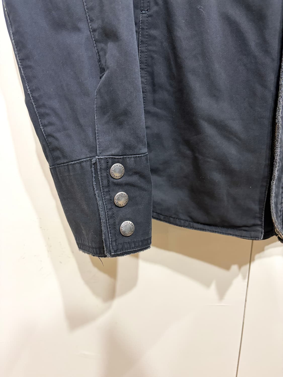 버버리 블랙라벨 멀티 지퍼 바이커 자켓 상품이미지4