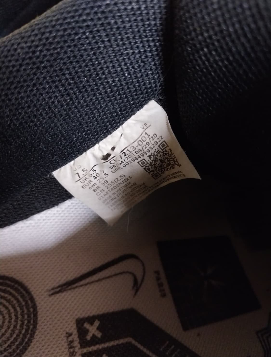 남성 나이키 에어포스1 로우 07 월드와이드 프리미엄 운동화 (255) 상품이미지9