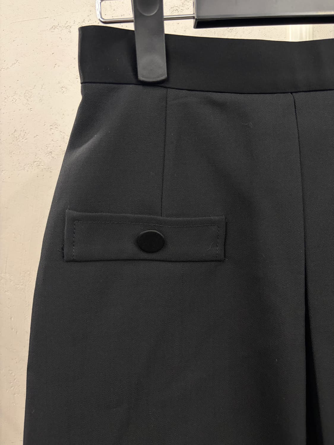 Sandro 하이웨이스트 숏팬츠 블랙 새상품 36 상품이미지3