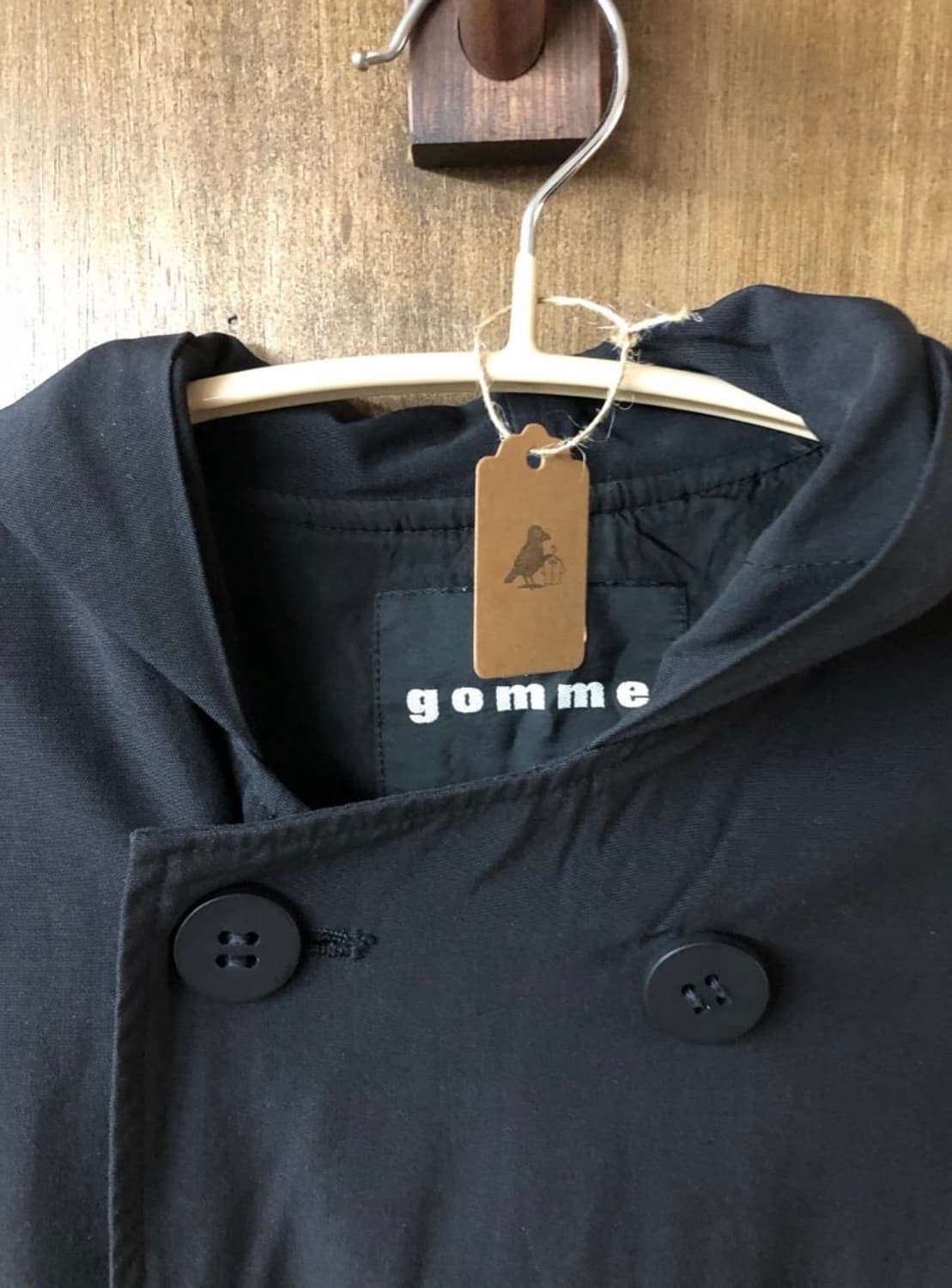 Gomme 더블 버튼 후드 자켓 상품이미지3