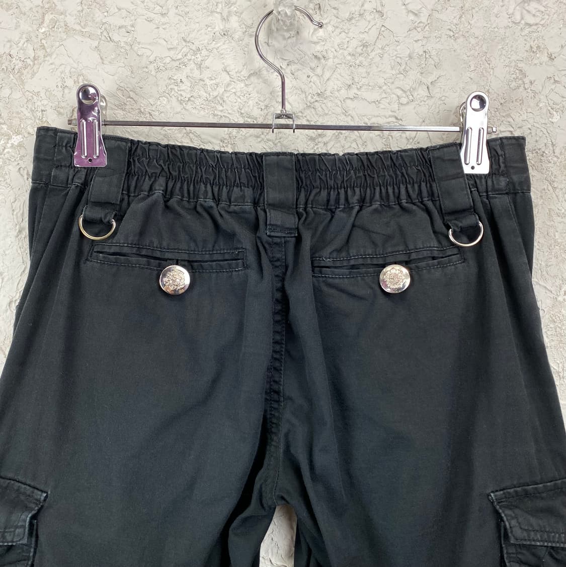 JPN VINTAGE 셔링 카프리 카고 팬츠 상품이미지6