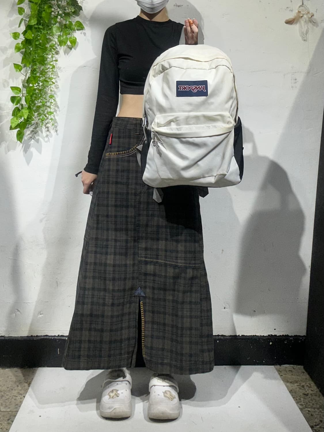 잔스포츠 화이트 백팩 가방 상품이미지2