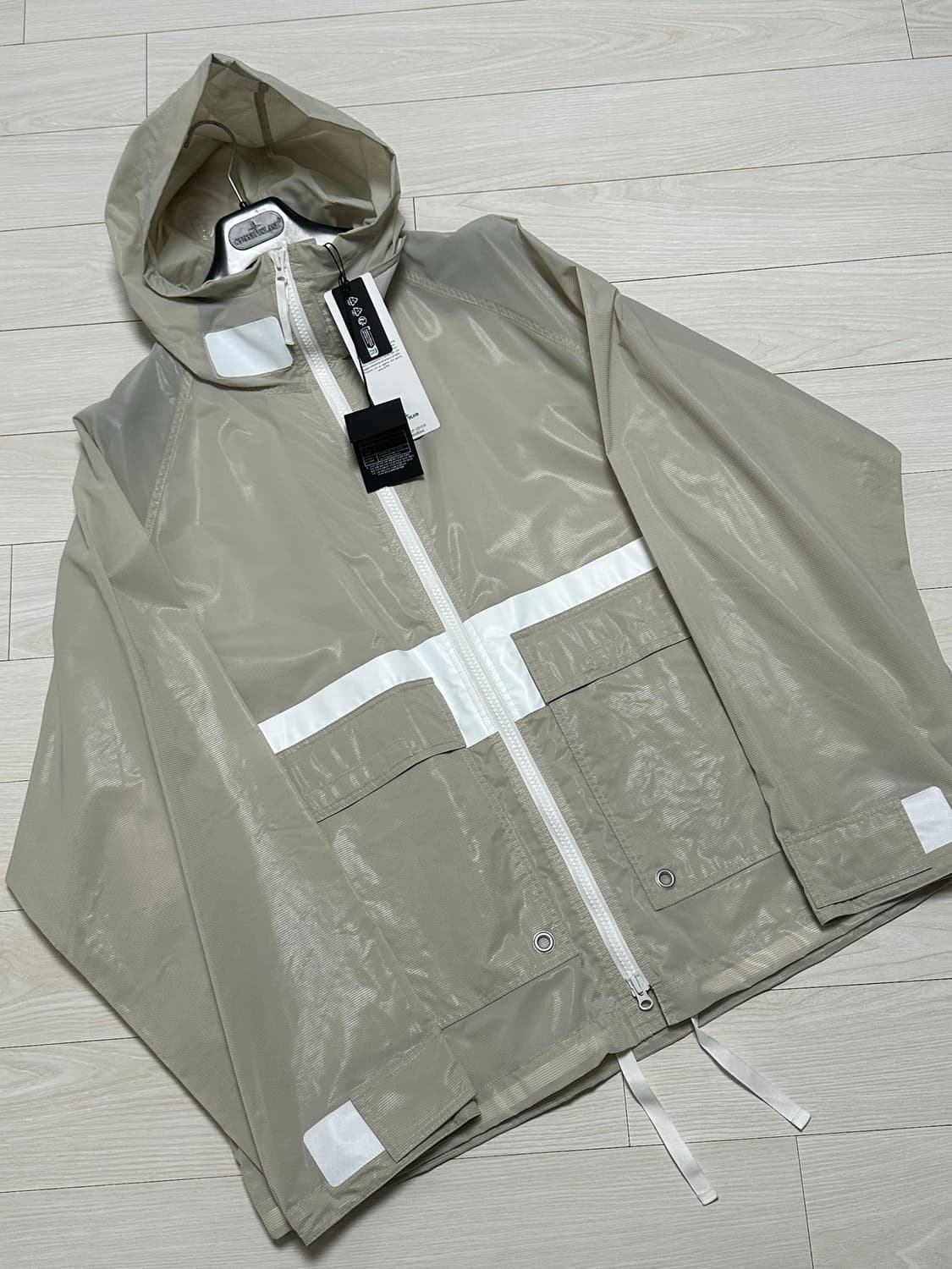 스톤아일랜드 마리나 립스탑 스투코 자켓 XL(105-110) 새상품 상품이미지6