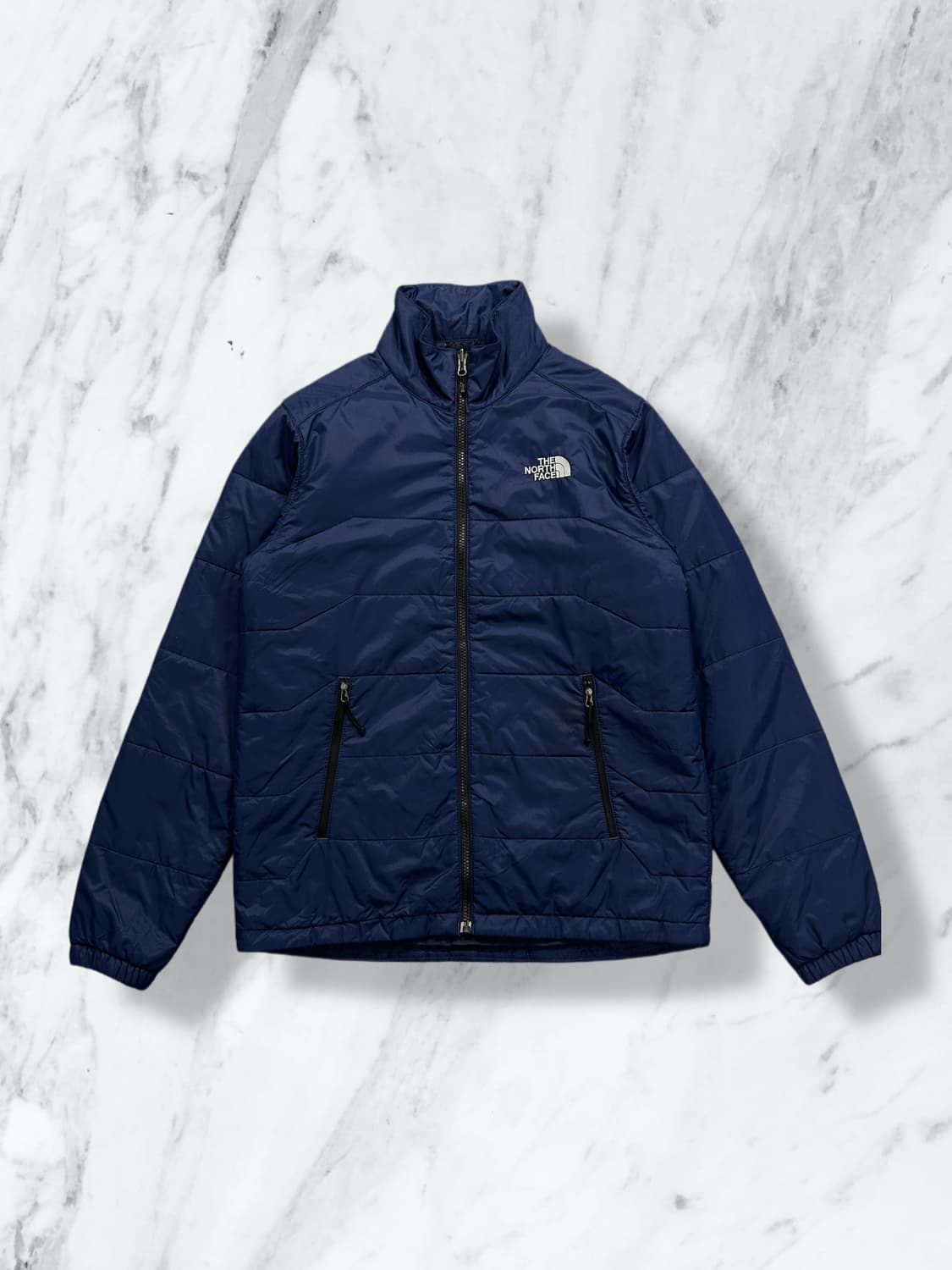 노스페이스 네이비 경량 패딩 S 상품이미지1