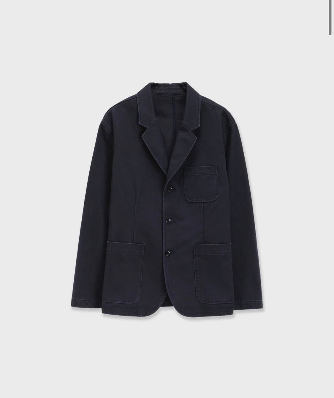 처칠롬퍼 빈티지 코튼 블레이저 navy 상품이미지1