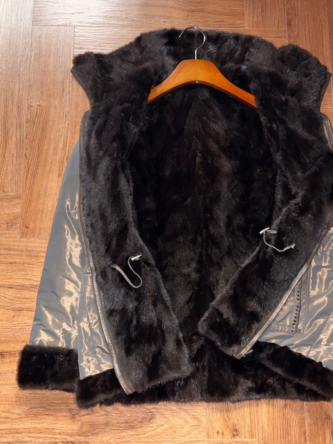 빈티지 글로시 밍크 퍼자켓 상품이미지8