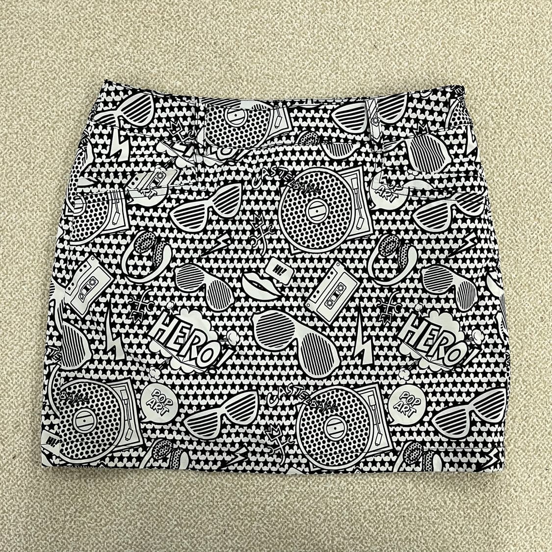 64 까스텔바작 골프 패턴 스커트 0225M2 상품이미지1