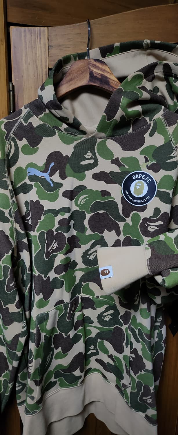 [XL] 베이프 퓨마 후드 BAPE X PUMA 베이프FC 상품이미지3