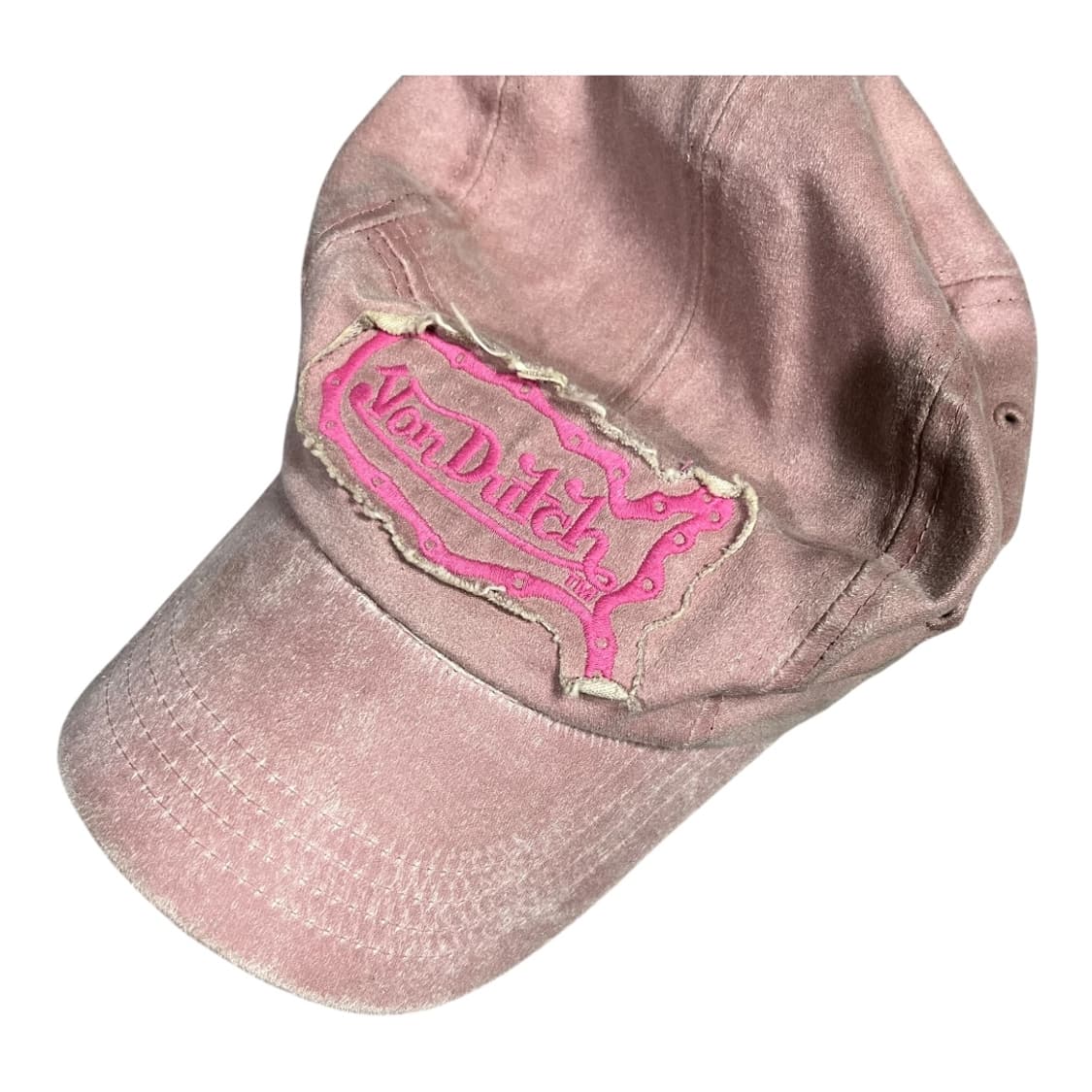 [Von Dutch] 본더치 퍼 스웨이드 볼캡 상품이미지2