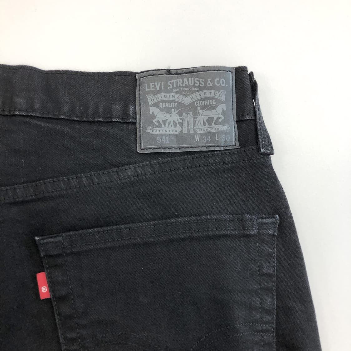 리바이스 541 블랭크탭 블랙진 34 인치  상품이미지4