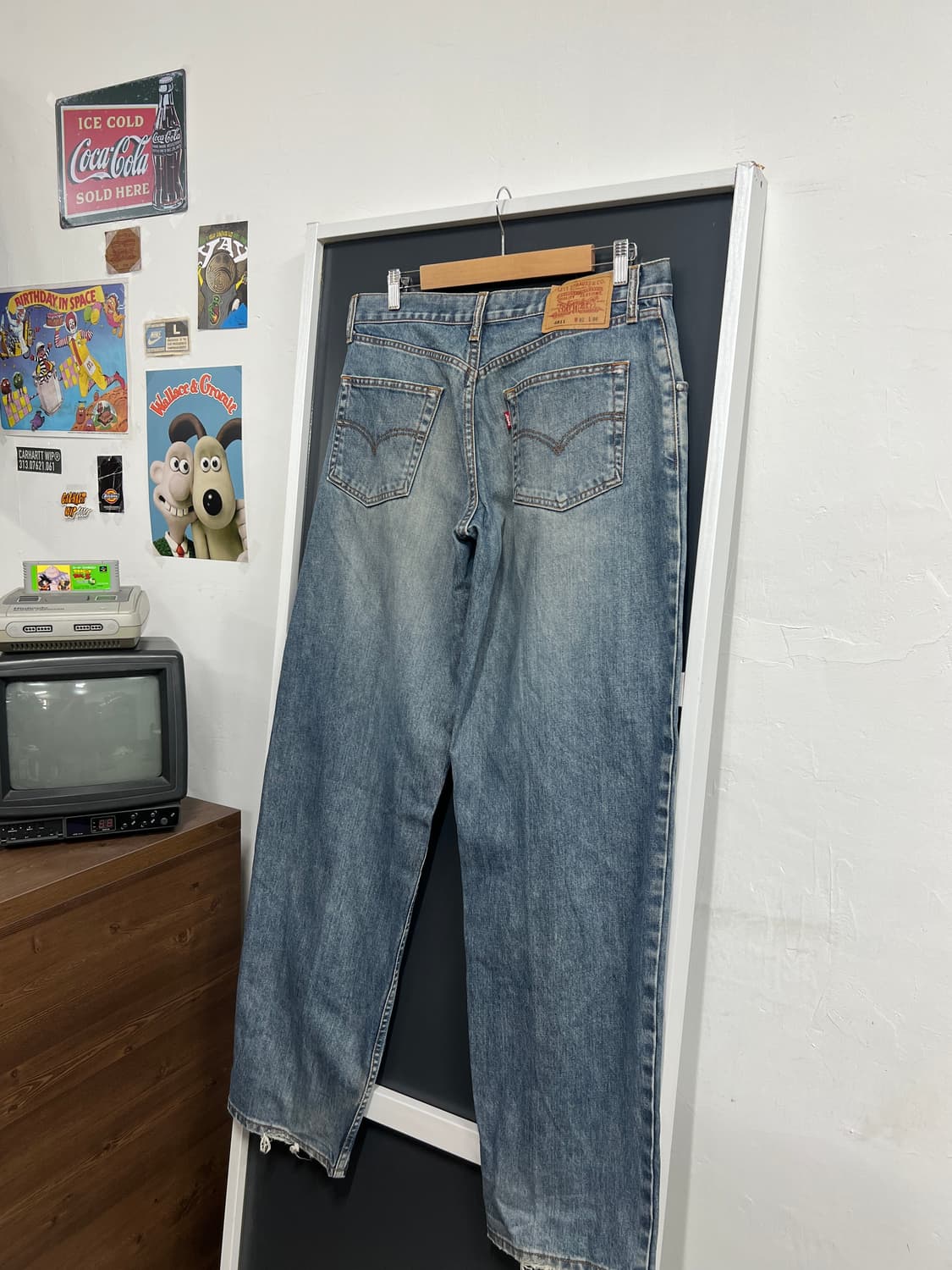 Levis 리바이스 4811 배기핏 와이드핏 데님 팬츠 상품이미지1
