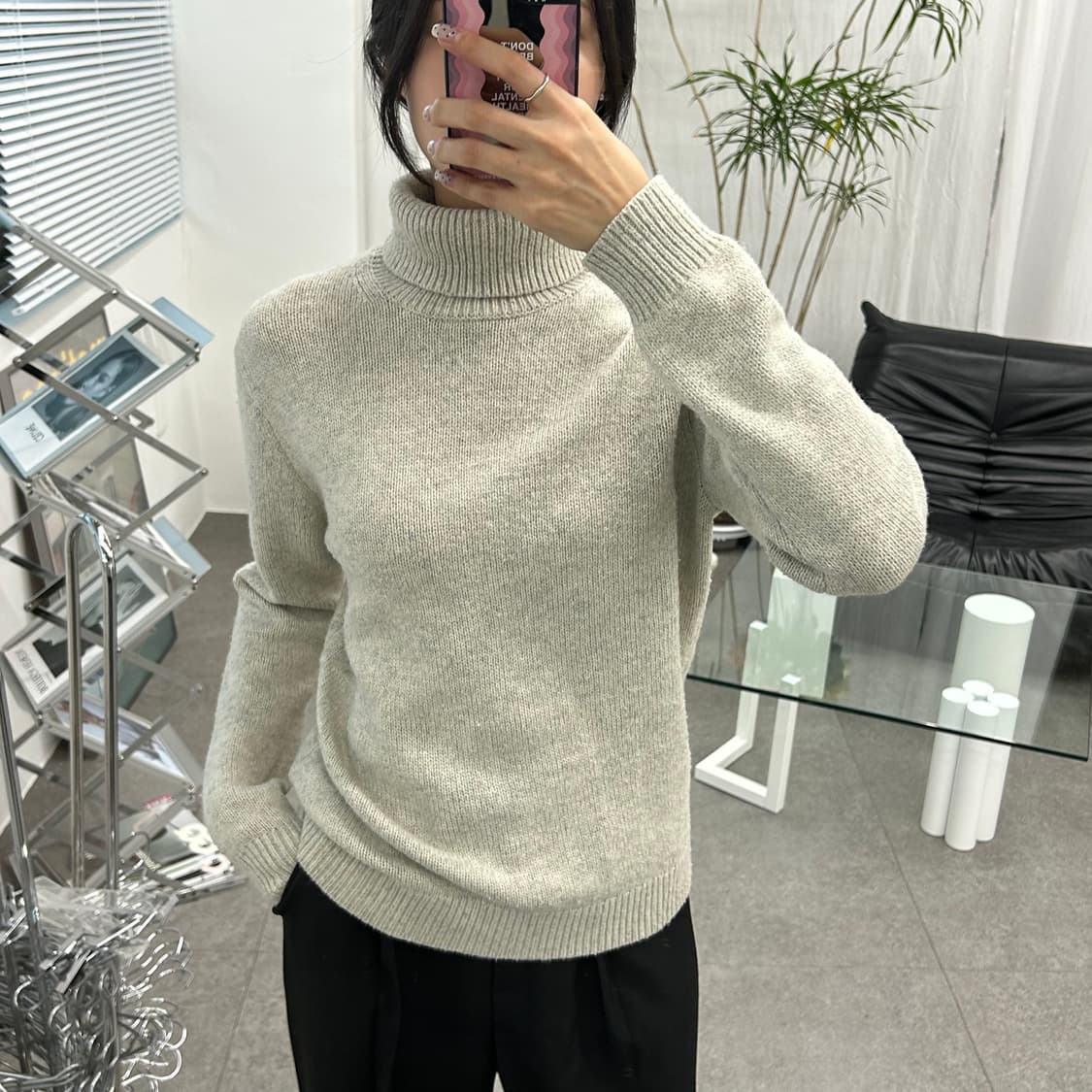 유니클로 히트텍 터틀넥 니트 상품이미지4