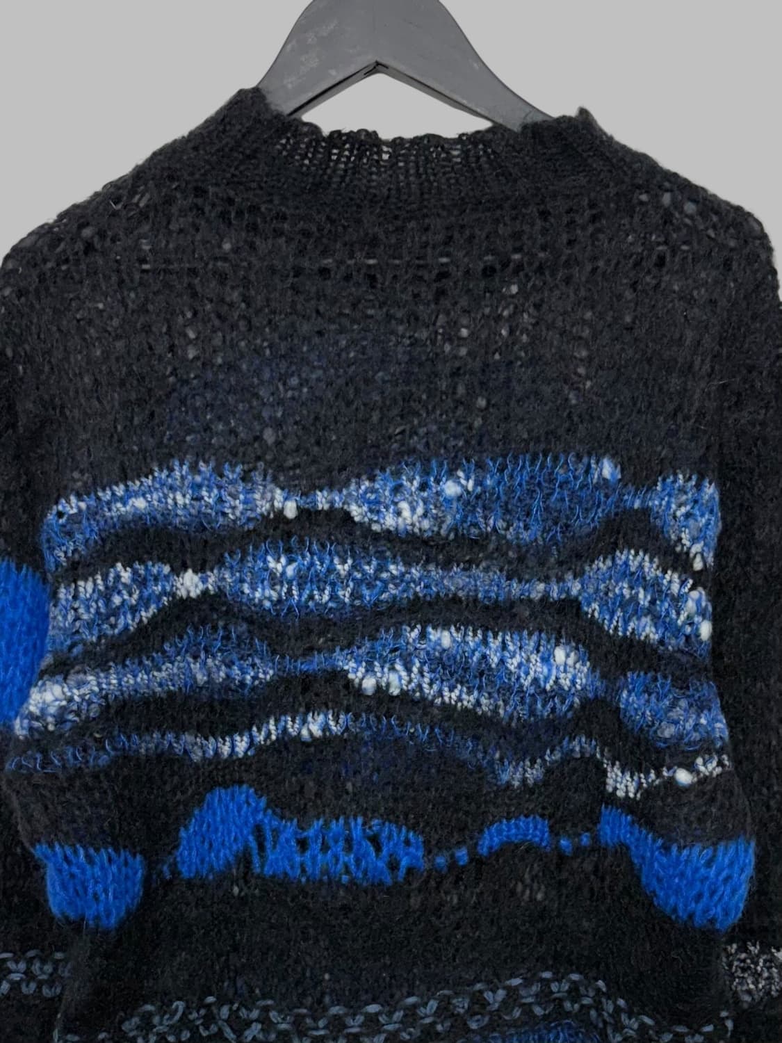 DIESEL wave knit blue  상품이미지5