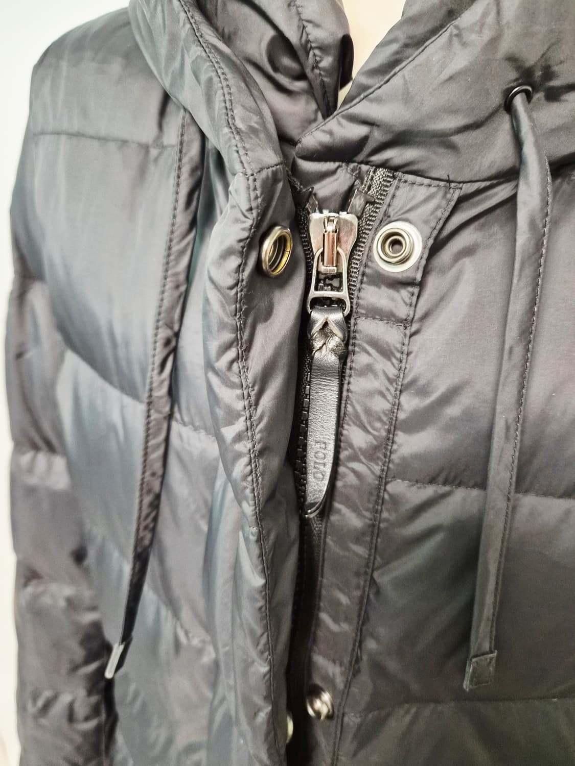 폴로 랄프로렌 다운 블랙 롱패딩 상품이미지5